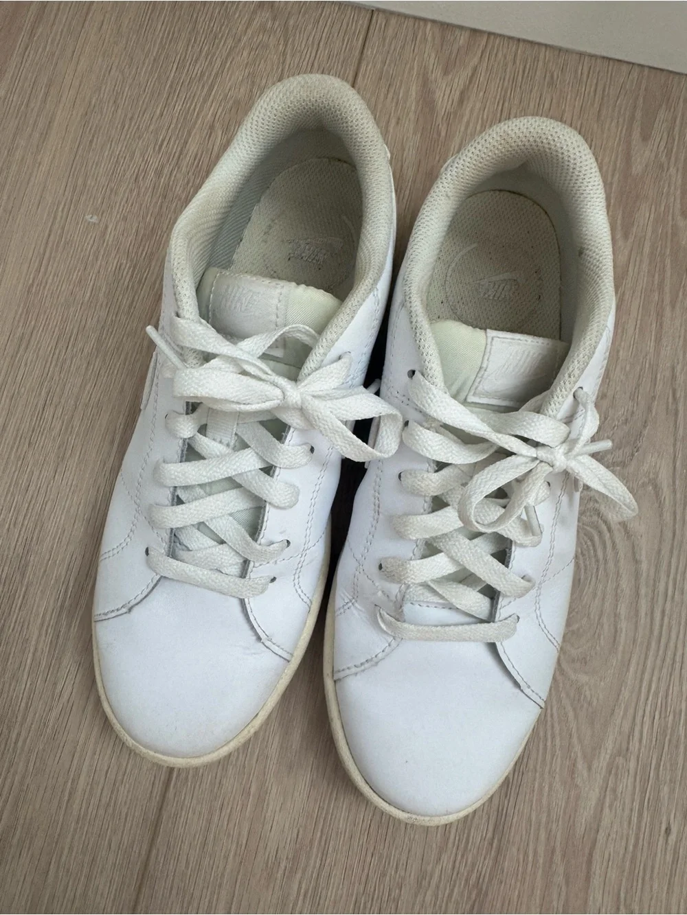 Nike court royale Women's White Low-Top Leather Sneakers